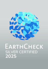 EarthCheck Silver Certified logo 2025
